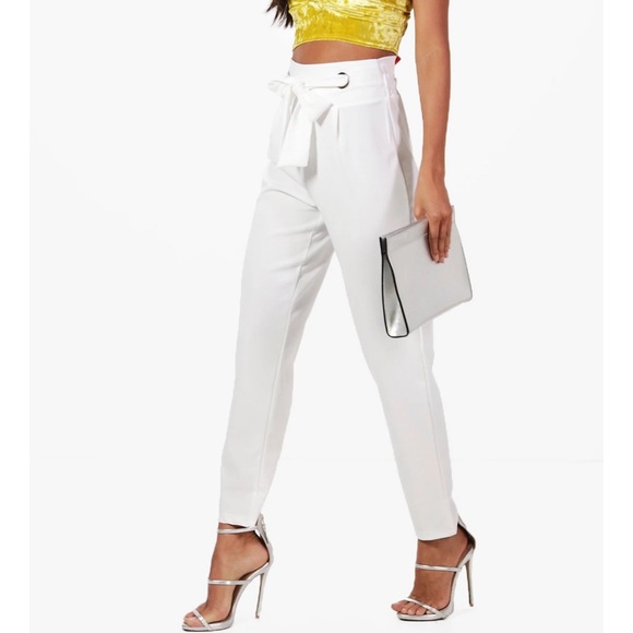 BOOHOO - high waist slim fit trouser - Picture 5 of 6